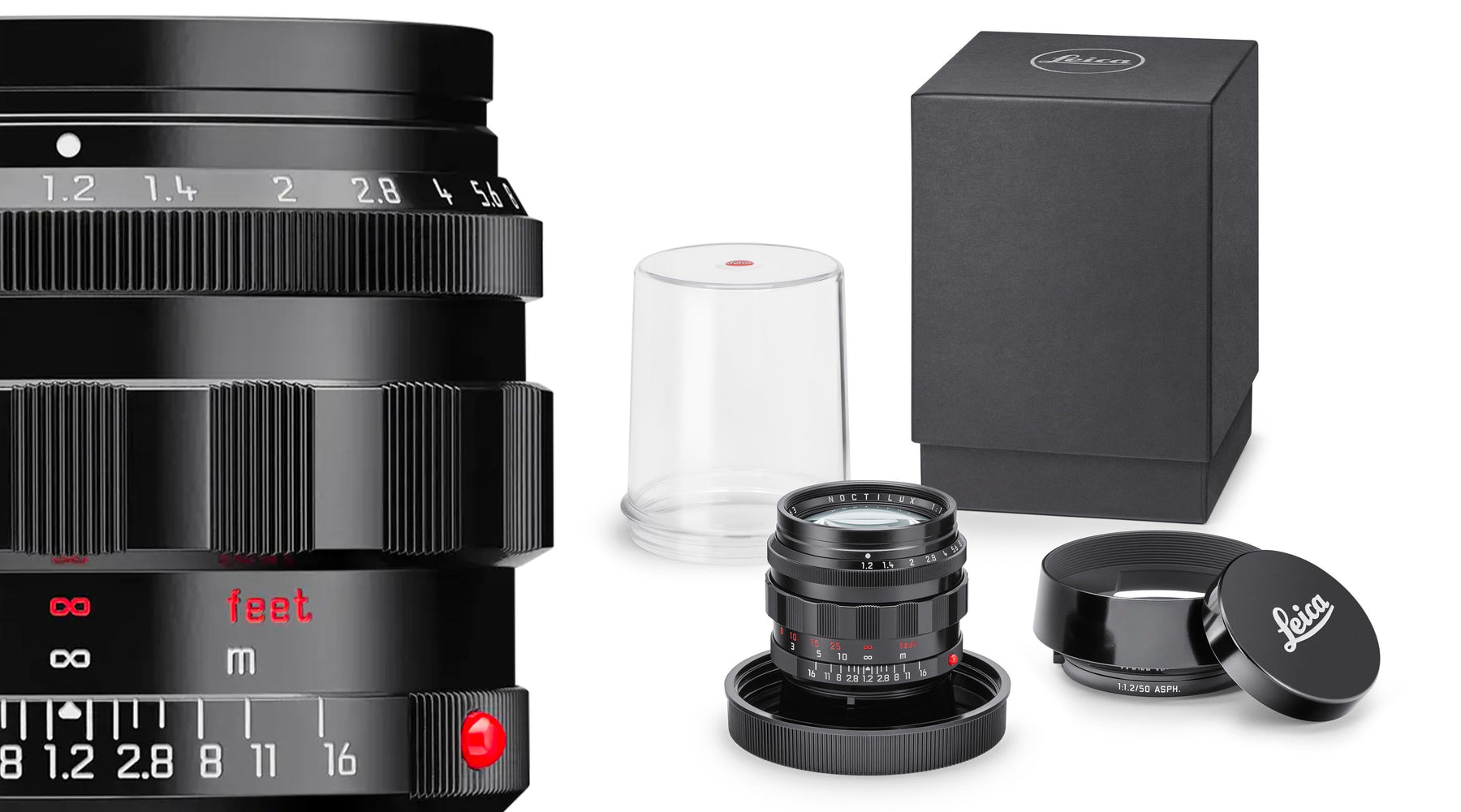Leica NOCTILUX-M 50mm f/1.2 ASPH. Glossy Black: Eleganza e Prestazioni Senza Tempo