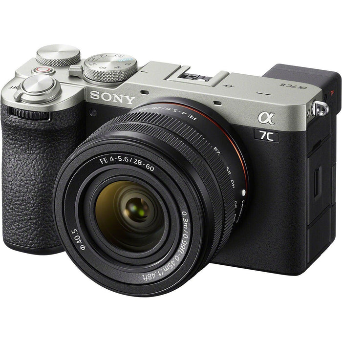 Sony a7C II, Silver + Sony FE 28-60mm F/4-5.6 - Foto Ottica Cavour