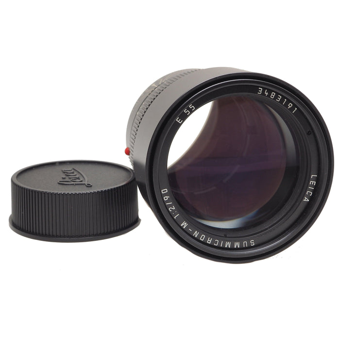 Leica SUMMICRON-M 90mm f/2 [II] Type 2, black anodized - Foto Ottica Cavour