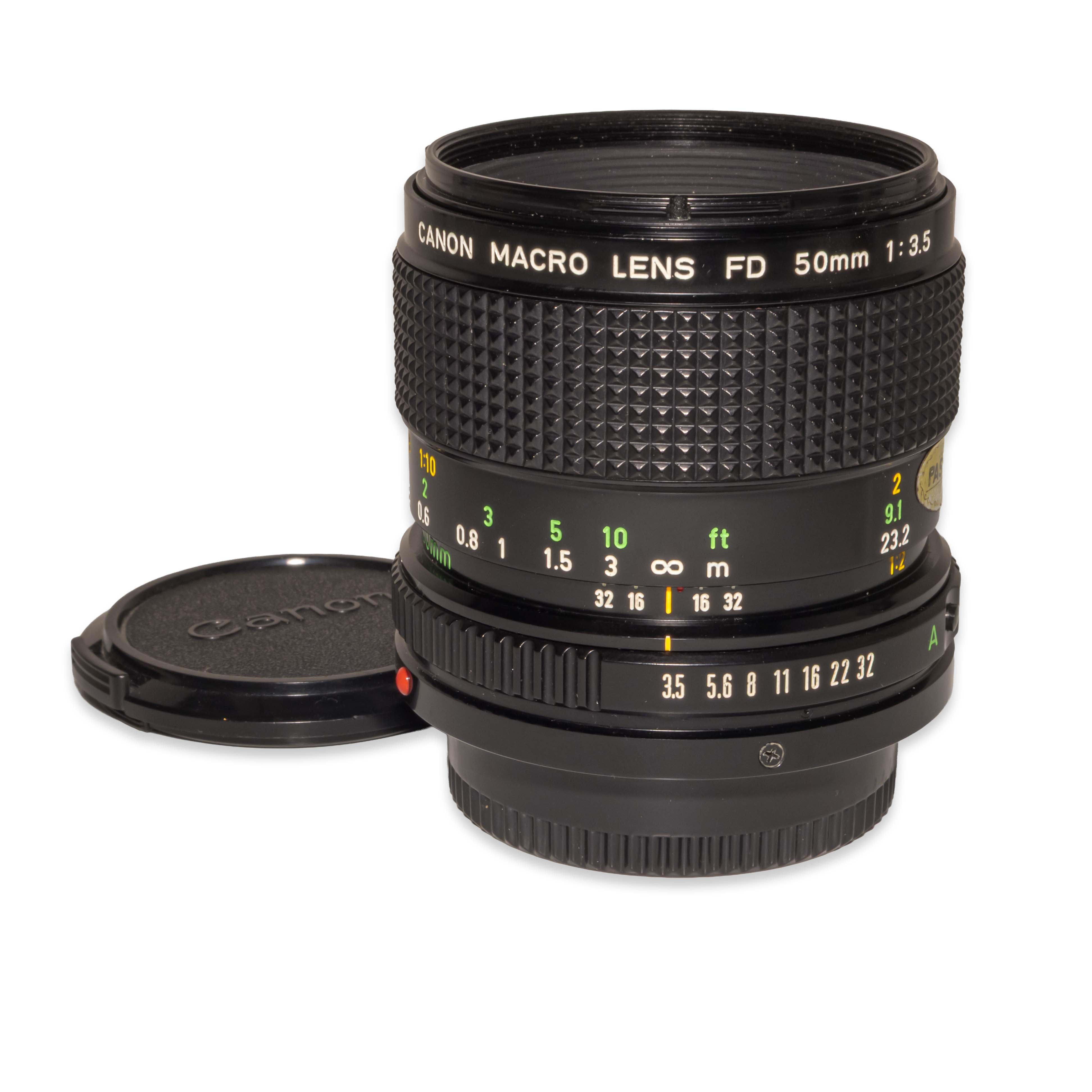 Canon New FD 50mm Macro — Foto Ottica Cavour