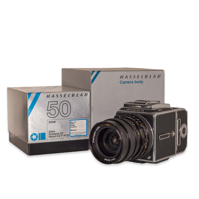 Hasselblad 501CM + Distagon 50mm f/4 T* CF