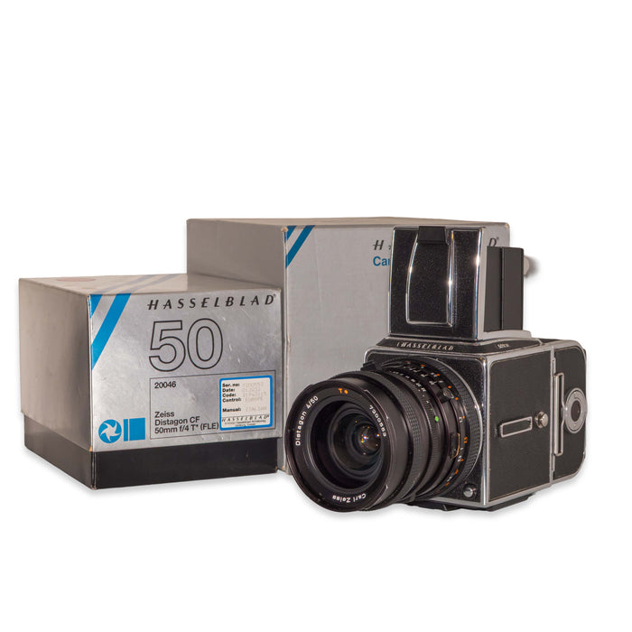 Hasselblad 501CM + Distagon 50mm f/4 T* CF