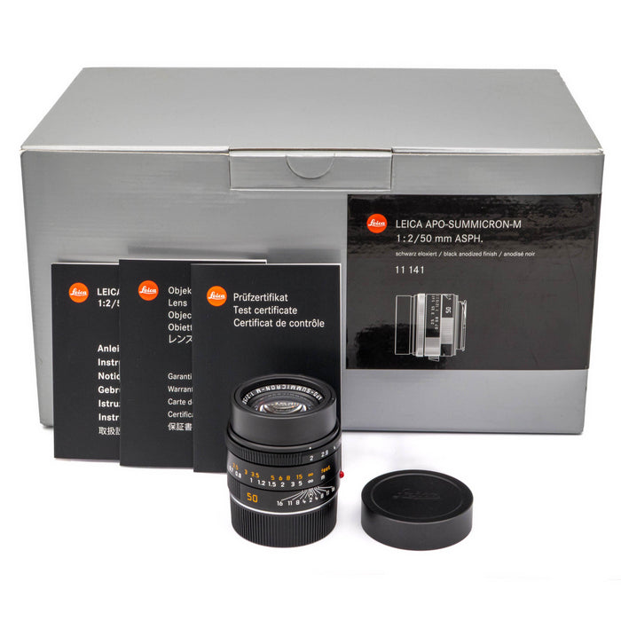 Leica APO-SUMMICRON-M 50mm f/2 ASPH., black anodized