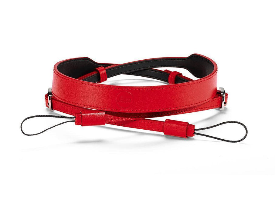 Leica Cinghia a tracolla C-Lux in pelle rossa - Foto Ottica Cavour