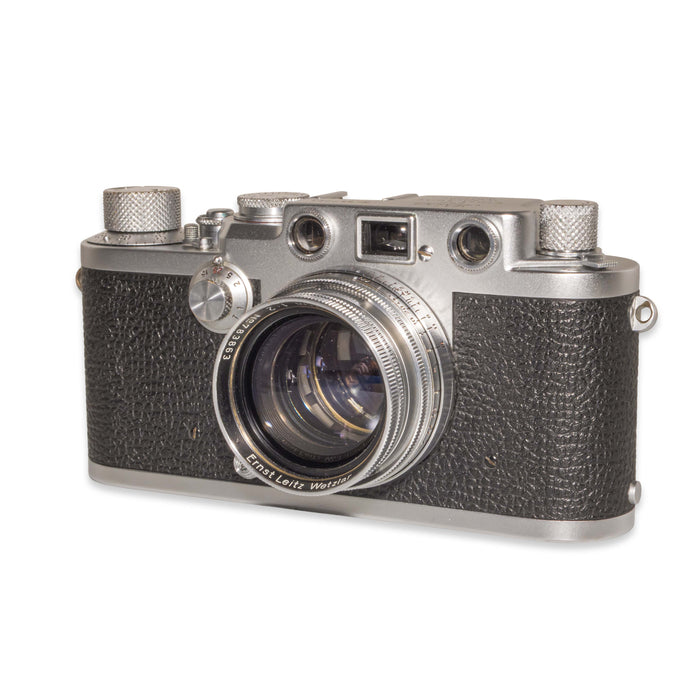 Leica IIIf con Summitar 50mm f/2 + 90mm f/4