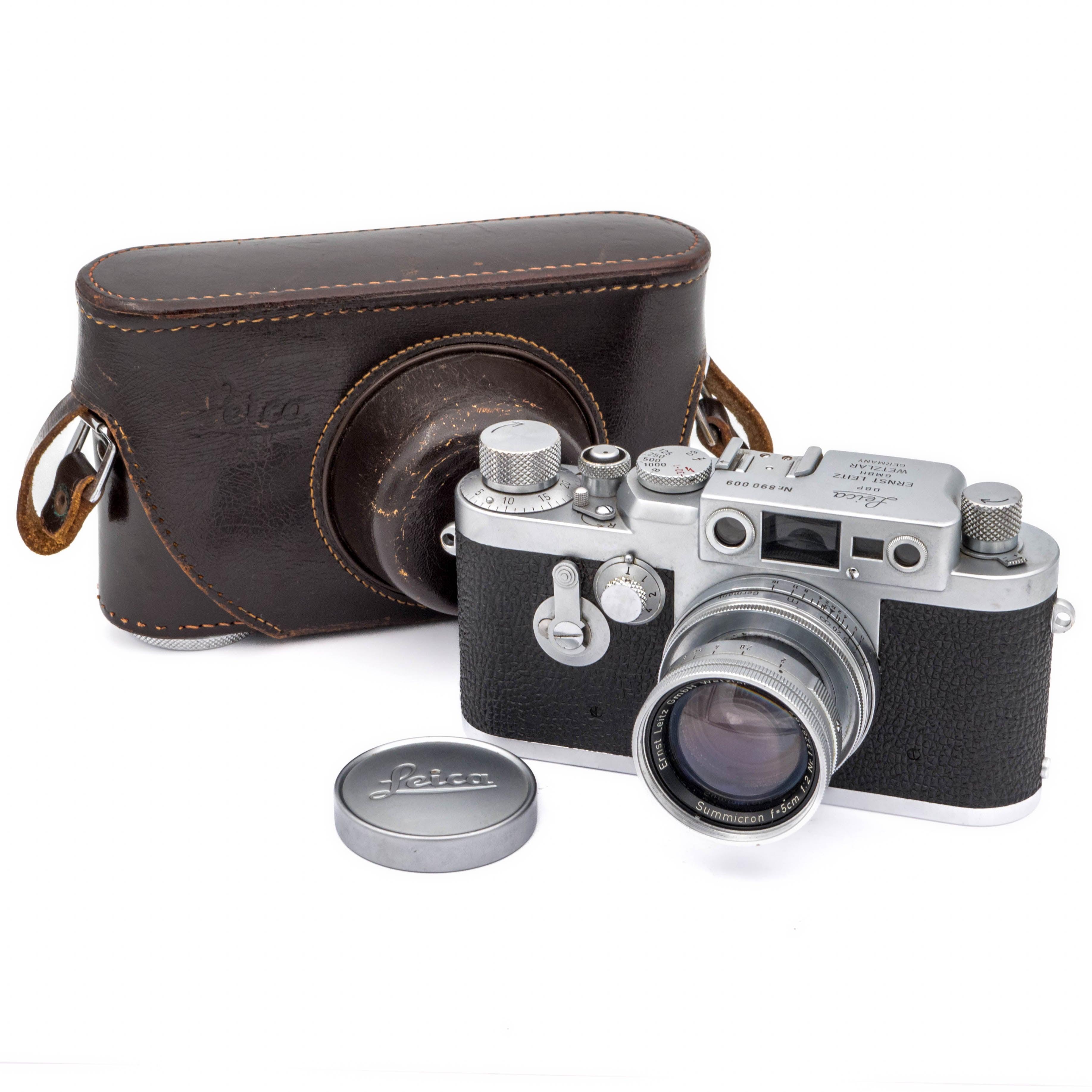 Leica IIIg con Summicron 50mm f/2 — Foto Ottica Cavour