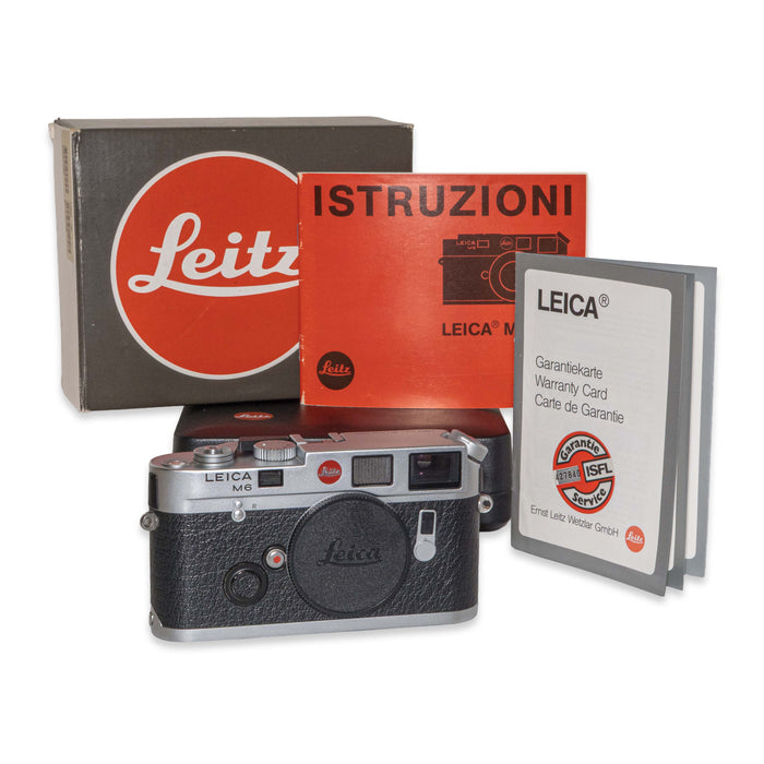 Leica M6 0.72, Silver chrome (Hell)