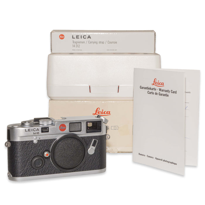 Leica M6 0.72, Silver chrome (Hell)