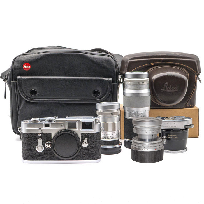 Leica M3 + Summicron 50/2, Elmar 90/4 ed Hektor 135/4.5