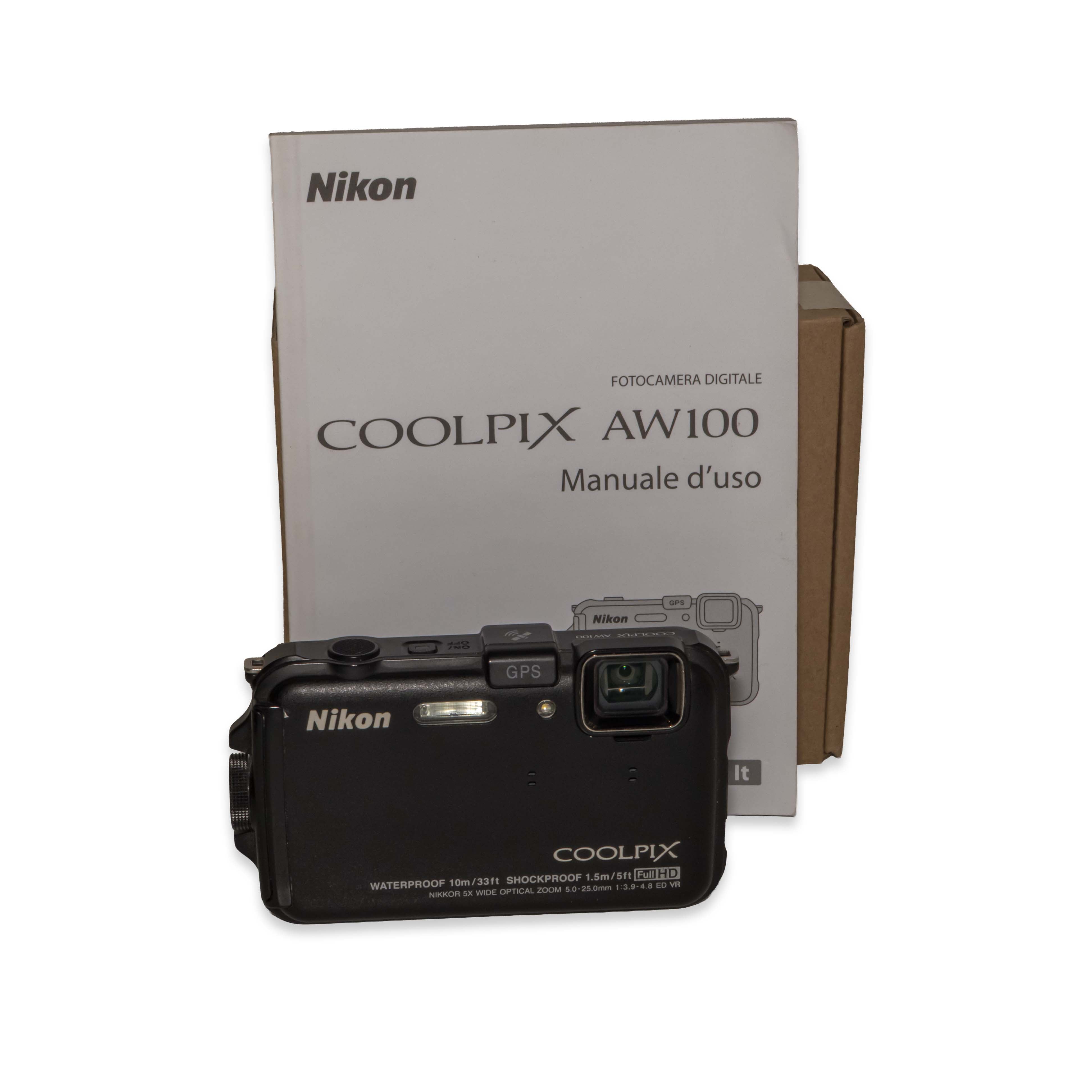 Nikon Coolpix AW100 — Foto Ottica Cavour