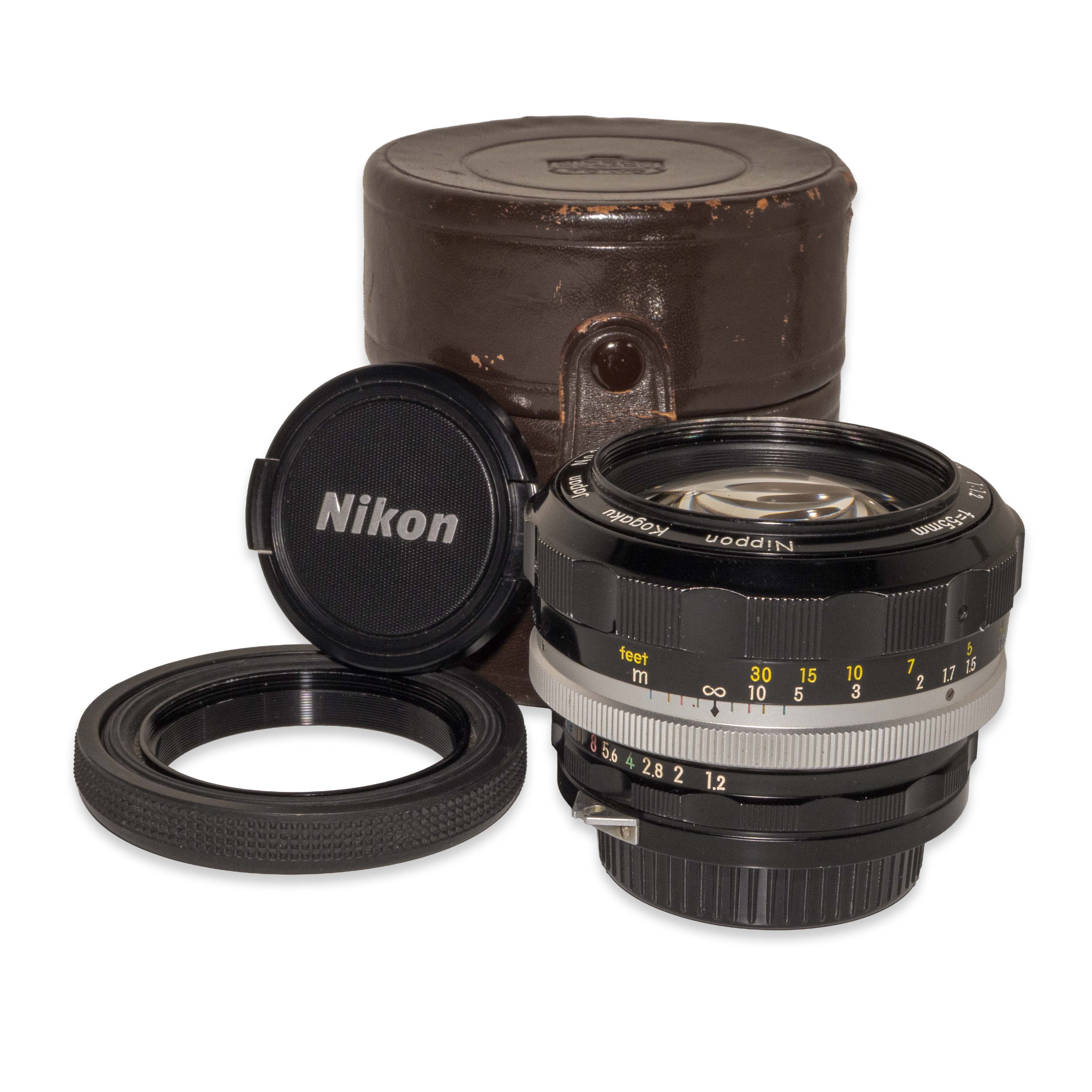 Nikon NIKKOR-S Auto 55mm f/1.2 — Foto Ottica Cavour