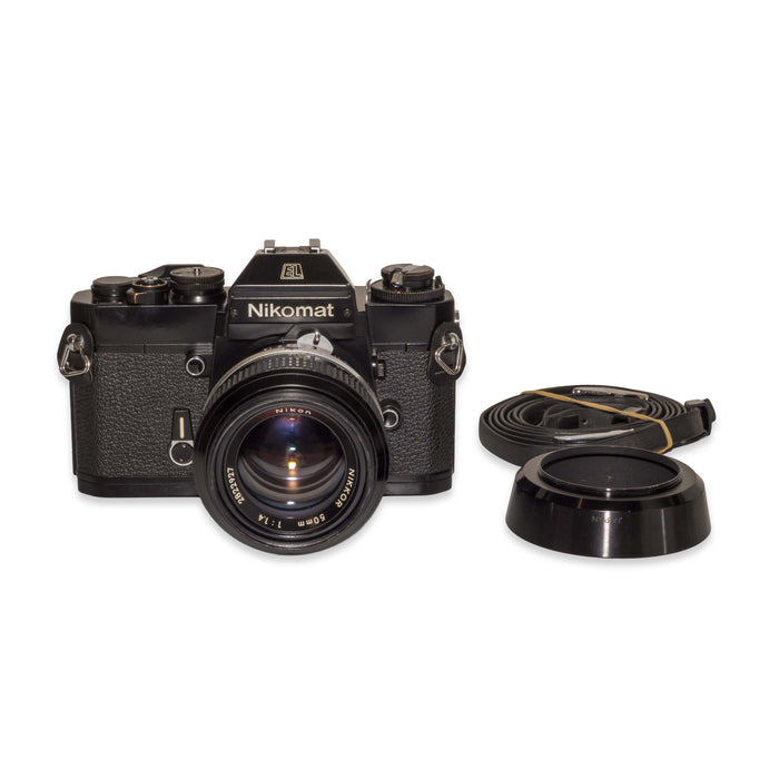 Nikormat EL, Black + Nikkor 50mm f/1.4
