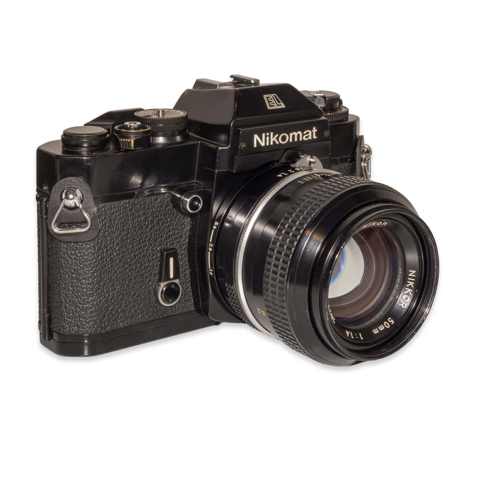 Nikormat EL, Black + Nikkor 50mm f/1.4