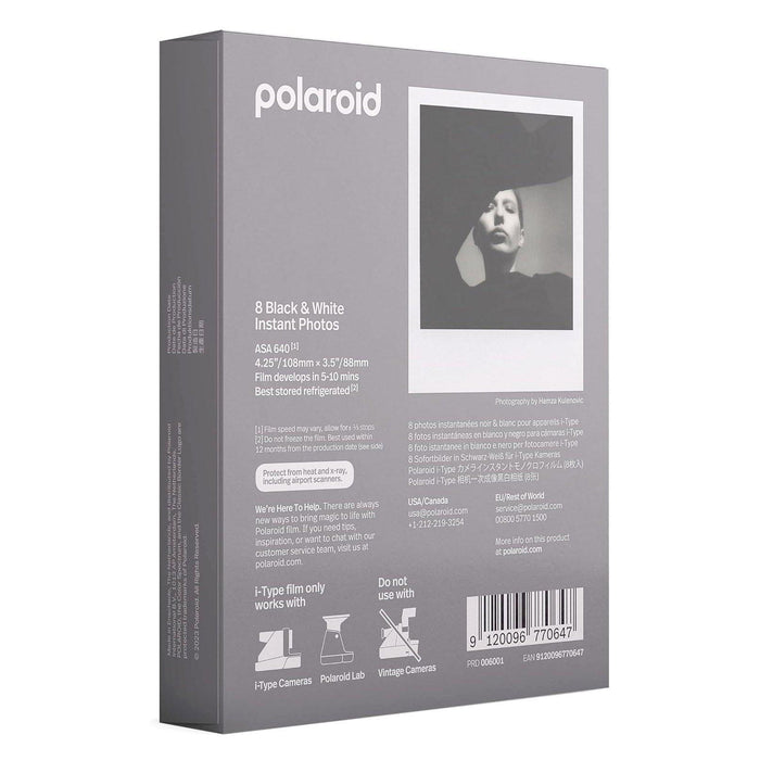 Polaroid B&W i-Type - Foto Ottica Cavour