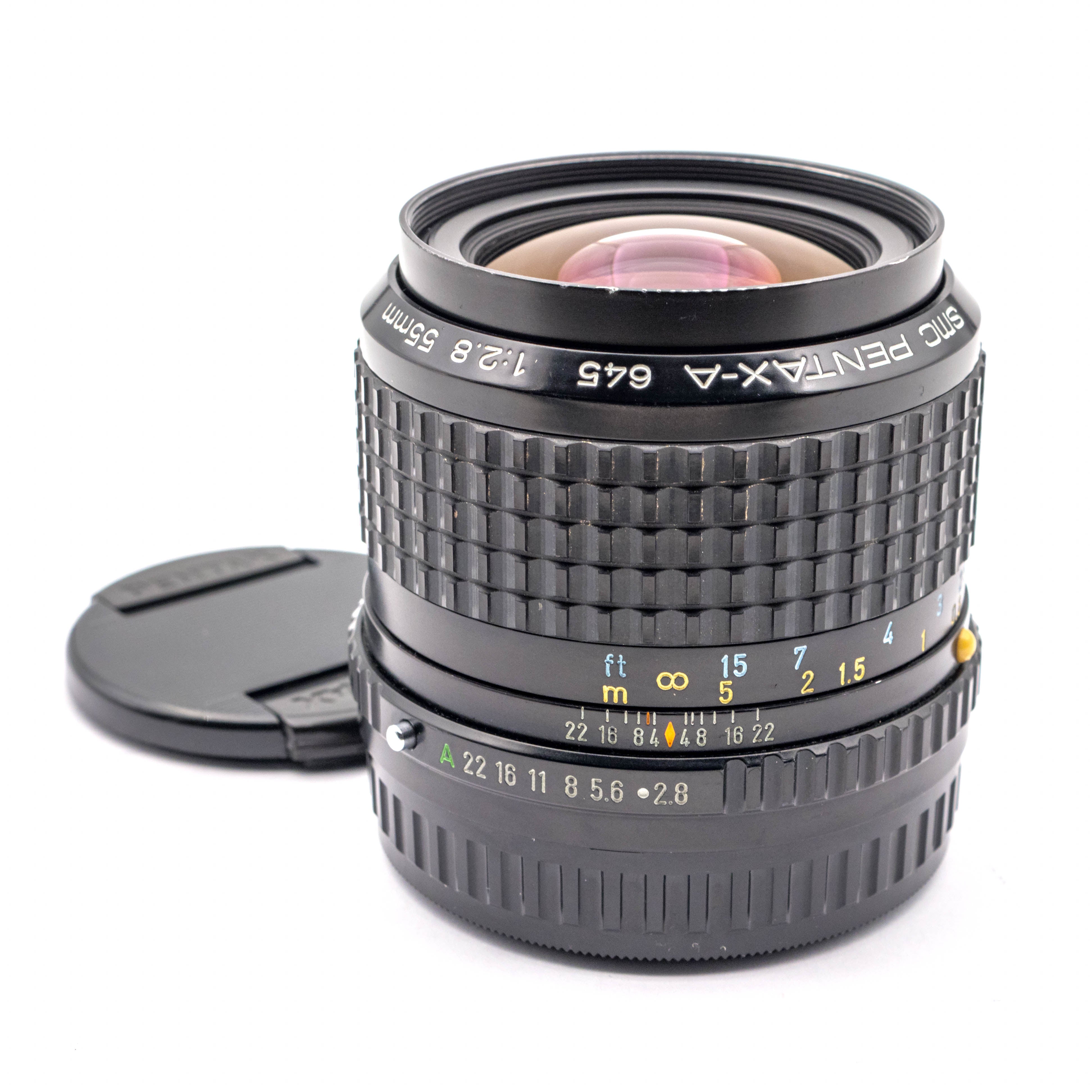 ジャンク品】 PENTAX (ペンタックス )645 55mmレンズ付