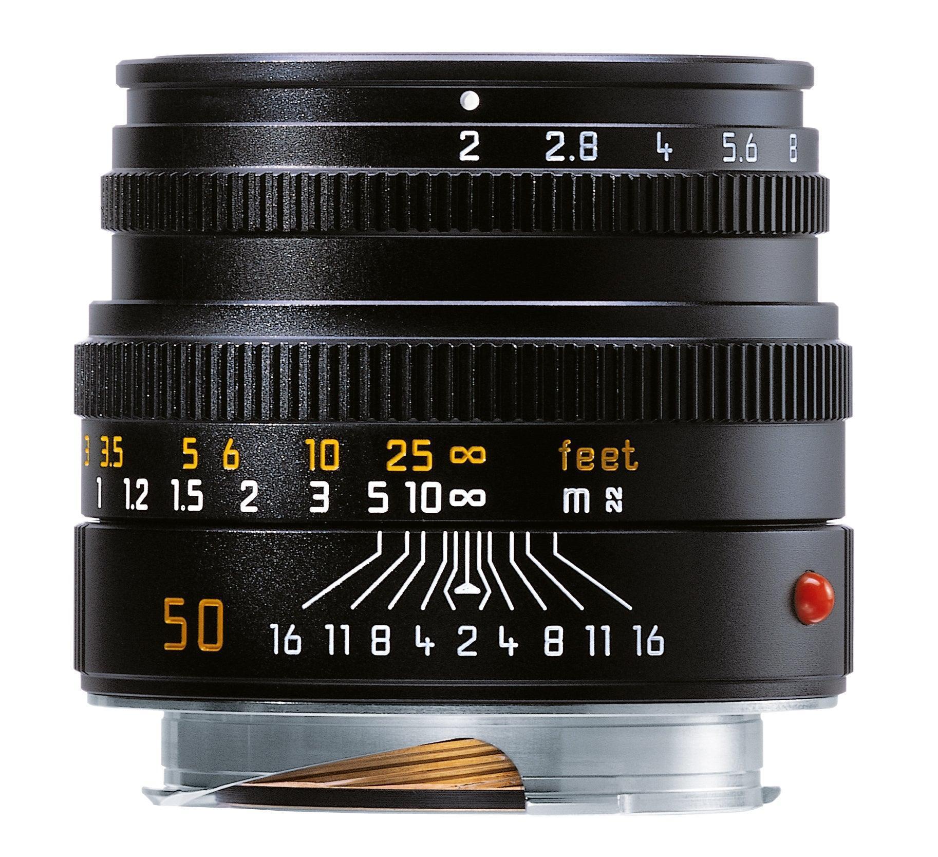 Leica SUMMICRON-M 50mm f/2 [V], black anodized — Foto Ottica Cavour