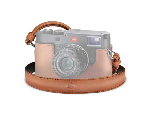 Leica Carrying Strap, leather, cognac - Foto Ottica Cavour