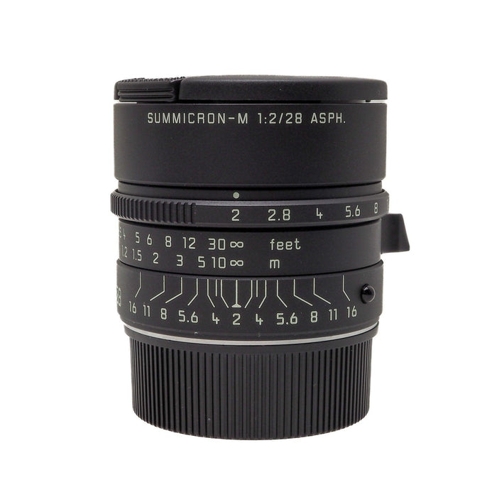 Leica SUMMICRON-M 28mm f/2 ASPH. [II], Matte Black paint - Foto Ottica Cavour