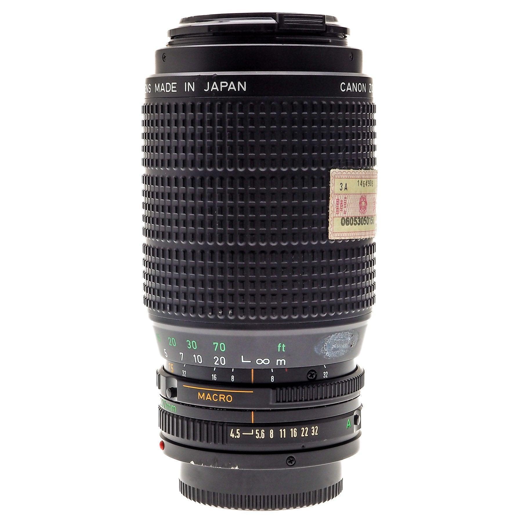 Canon NEW FD 75-200mm F4.5 超美品 Canon FD 75-200mm f4.5 (#2415) - OldCamsByJens