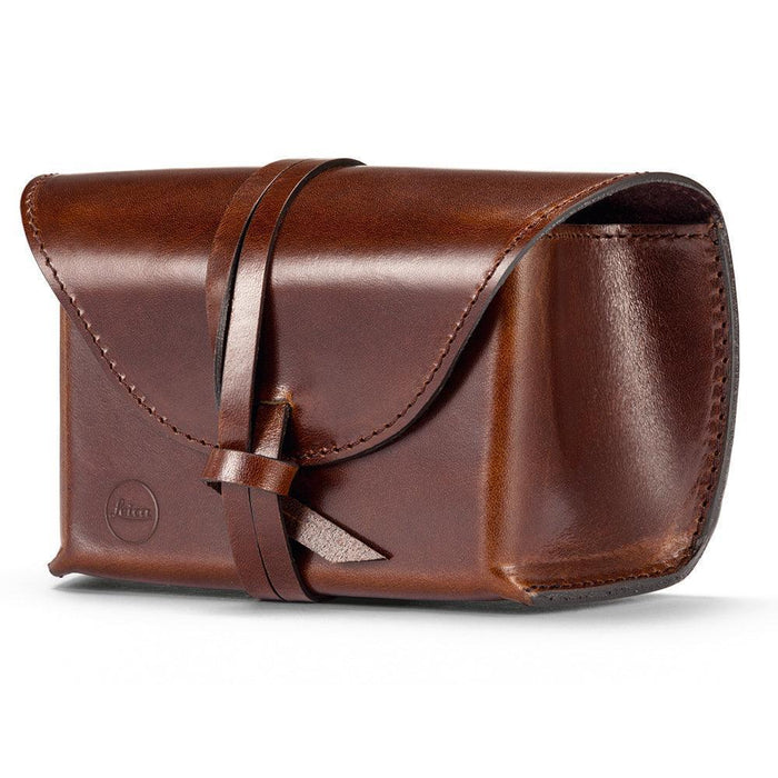 Leica Pouch vintage C-Lux in pelle marrone - Foto Ottica Cavour