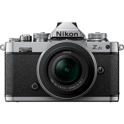 Nikon Z fc + Nikon NIKKOR Z DX 16-50mm f/3.5-6.3 VR, Silver + Lexar Professional 800x 64GB SD Card - Foto Ottica Cavour