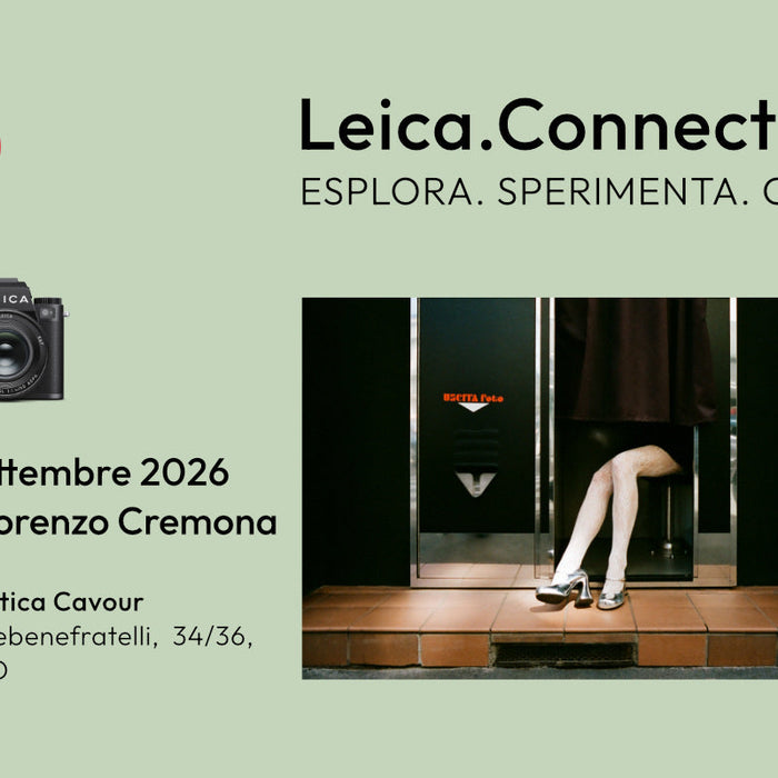 Evento Leica. Connect SL 24/09/2026 con Lorenzo Cremona