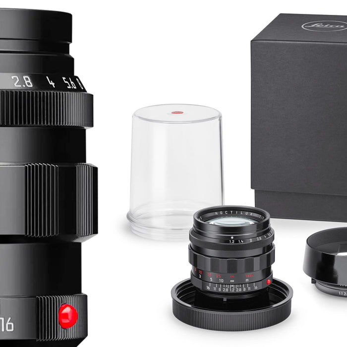 Leica NOCTILUX-M 50mm f/1.2 ASPH. Glossy Black: Eleganza e Prestazioni Senza Tempo