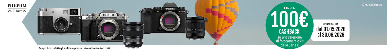 FUJIFILM - SUMMER Promo Cashback 100€ 2026