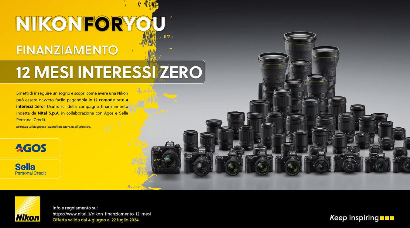 Nikon for you - Finanziamento - Foto Ottica Cavour