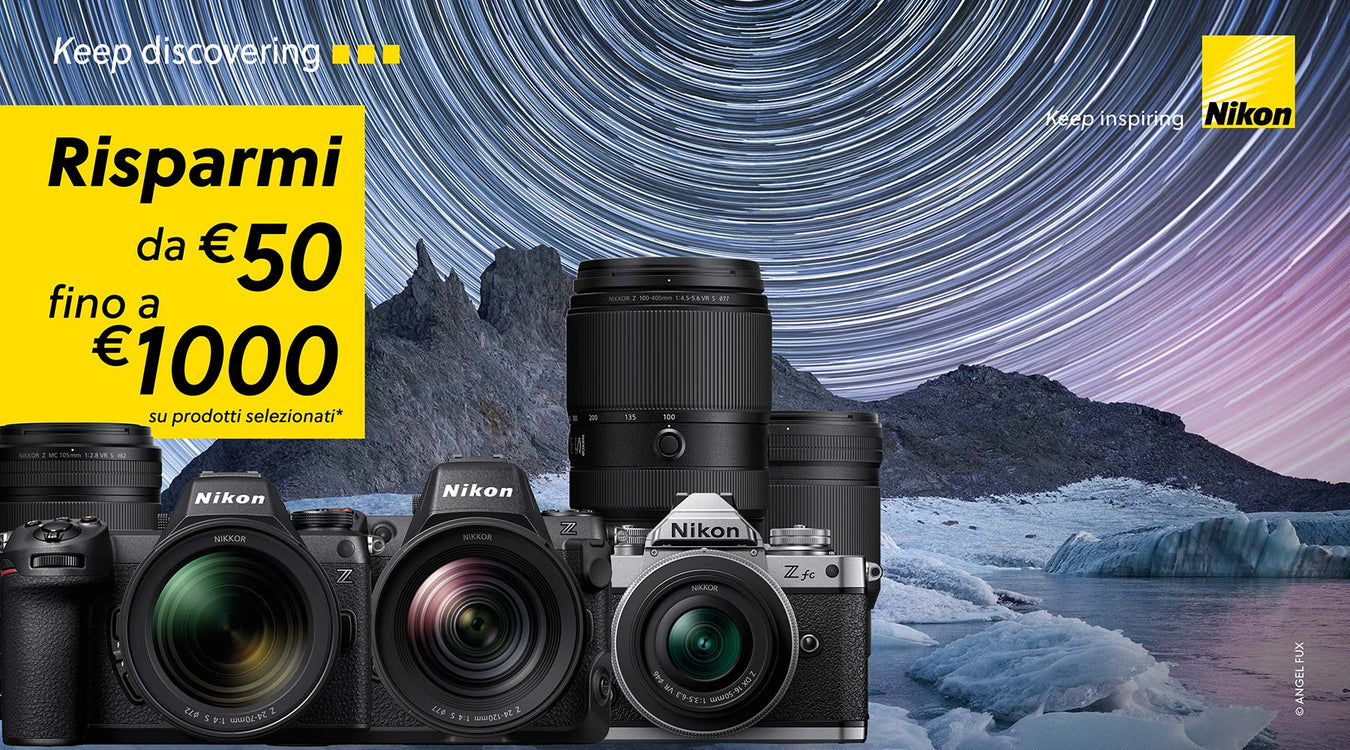 Nikon Summer Promotion: SCONTO IN CASSA fino a 700€ - Foto Ottica Cavour