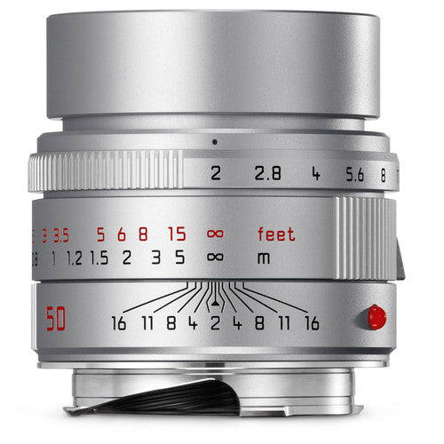 Leica APO-SUMMICRON-M 50mm f/2 ASPH., silver anodized finish