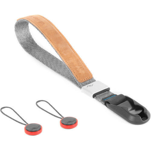 Peak Design CUFF - Ash/ Grey - Cinturino da polso per fotocamera ad aggancio rapido