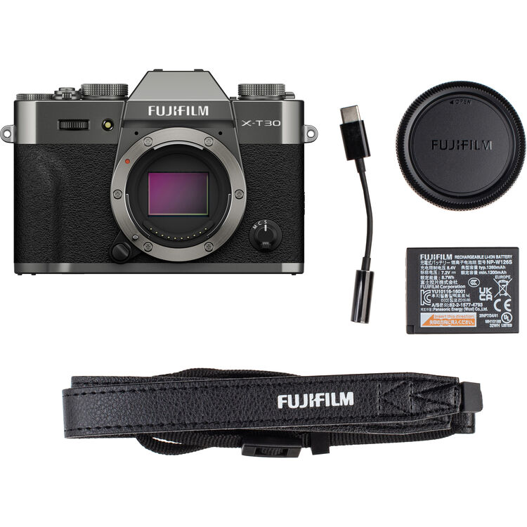 Fujifilm X-T30 III, Charcoal Silver + 13-33mm f/3.5-6.3