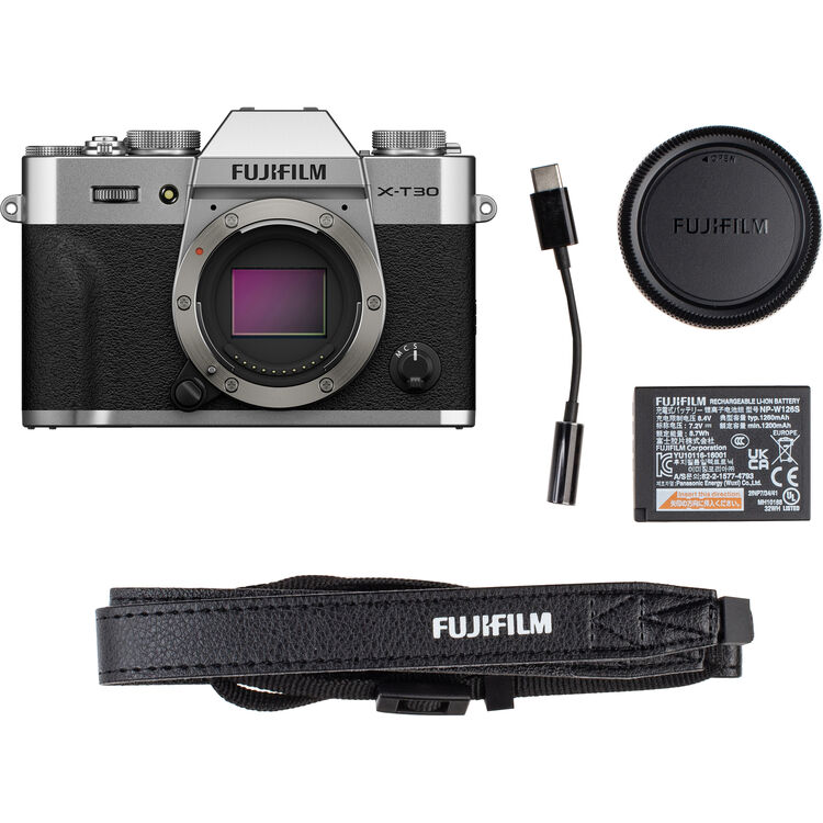 Fujifilm X-T30 III, Silver + 13-33mm f/3.5-6.3