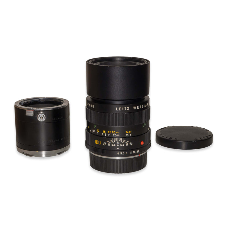 Leitz Macro-ELMAR-R 100mm f/4 + Tube Extension 14158, 14135