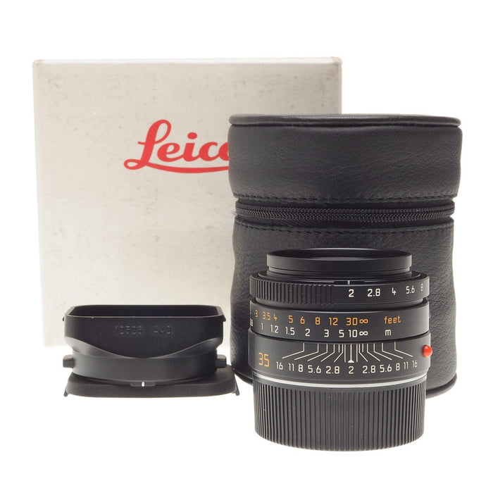 Leica SUMMICRON-M 35mm f/2 ASPH. [I], black anodized - Foto Ottica Cavour