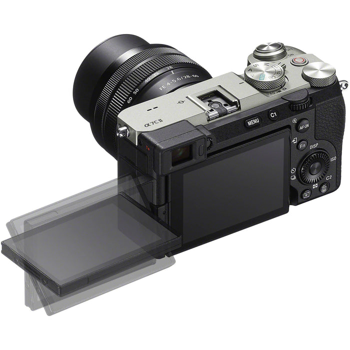 Sony a7C II, Silver + Sony FE 28-60mm F/4-5.6 - Foto Ottica Cavour