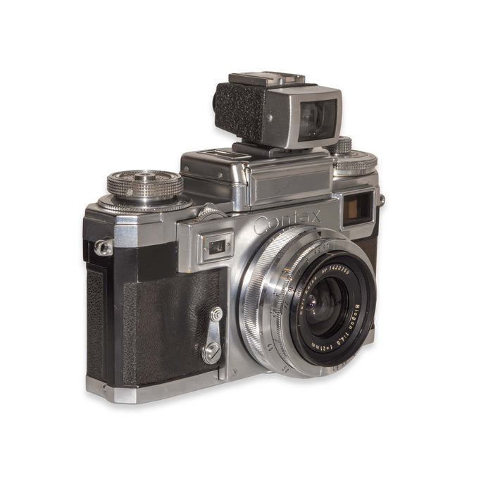 CONTAX IIIa + Tessar 50mm f/3.5 + Biogon 21mm f/4.5