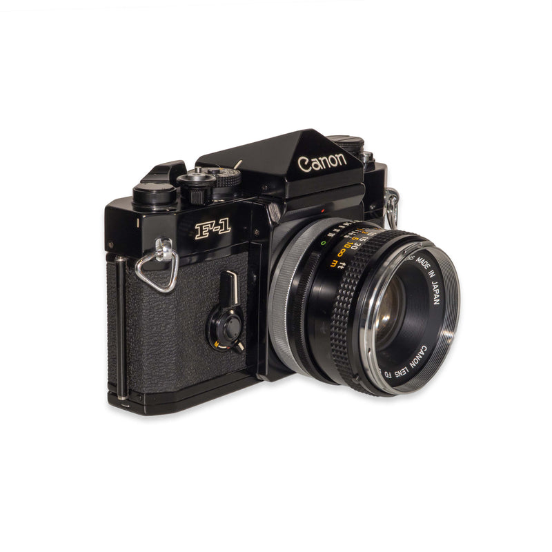 Canon F-1 + 50mm f/1.8
