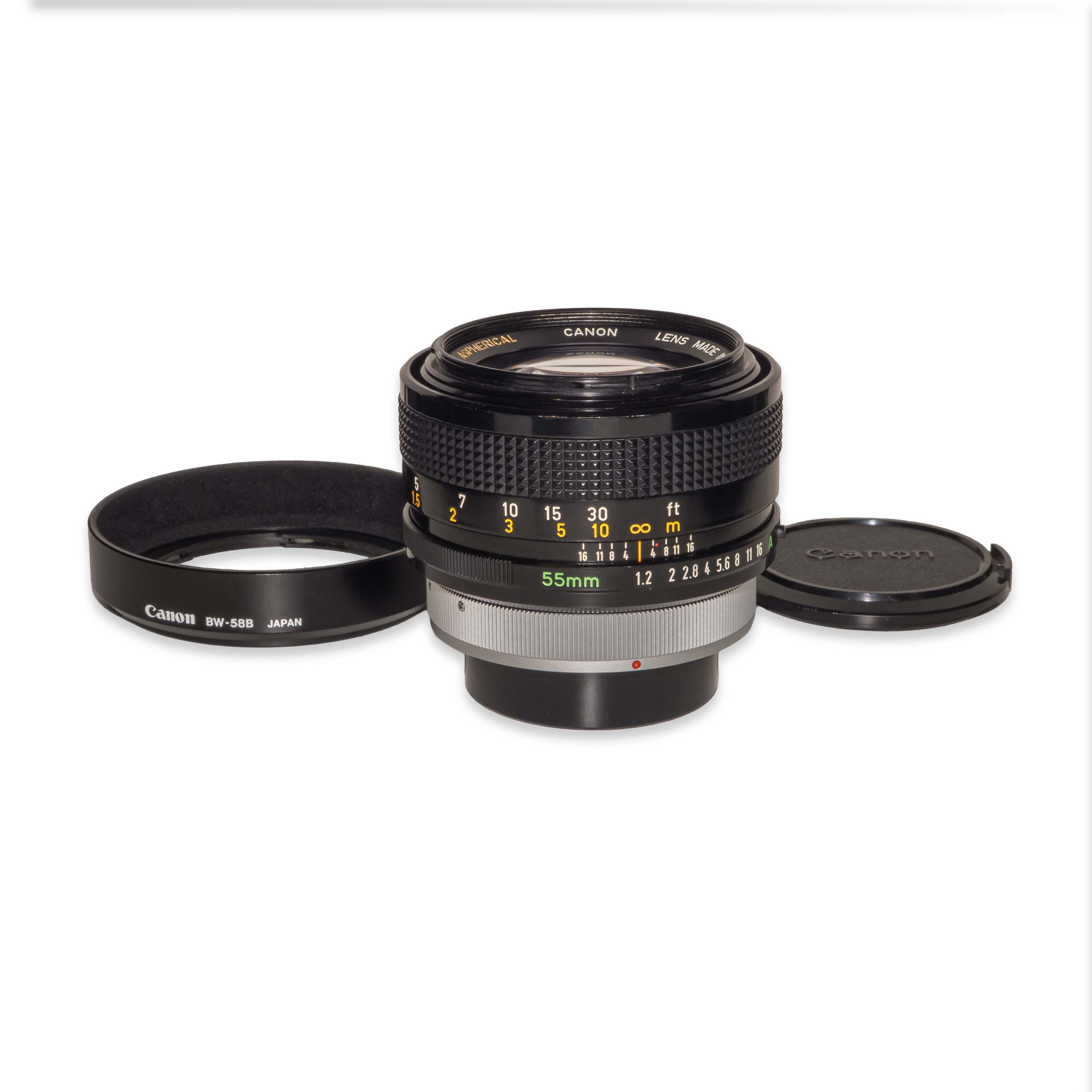 Canon FD 55mm f/1.2 S.S.C. Aspherical — Foto Ottica Cavour