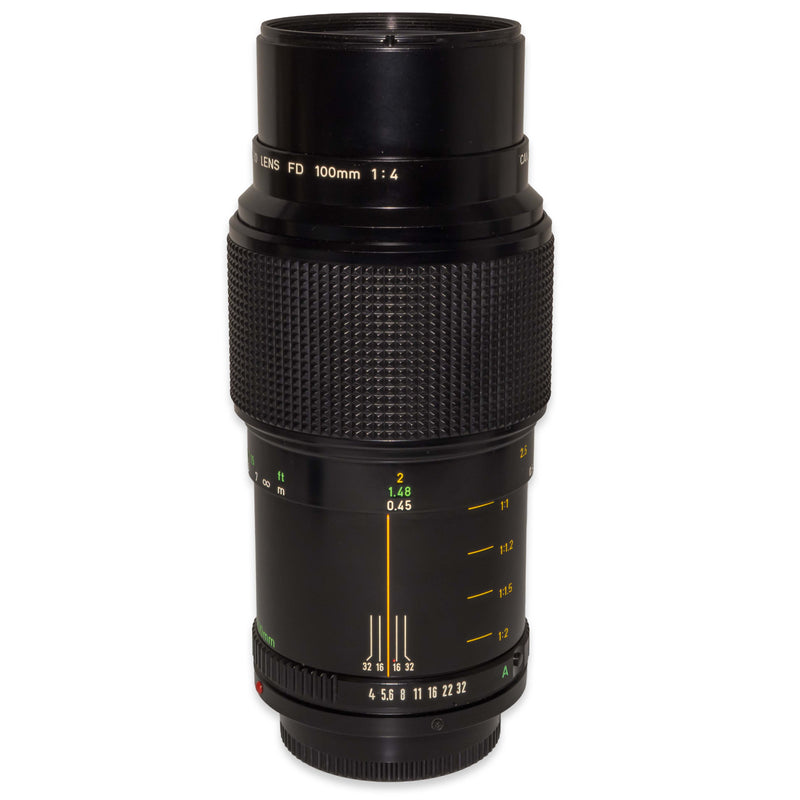 Canon New FD 100mm f/4 Macro