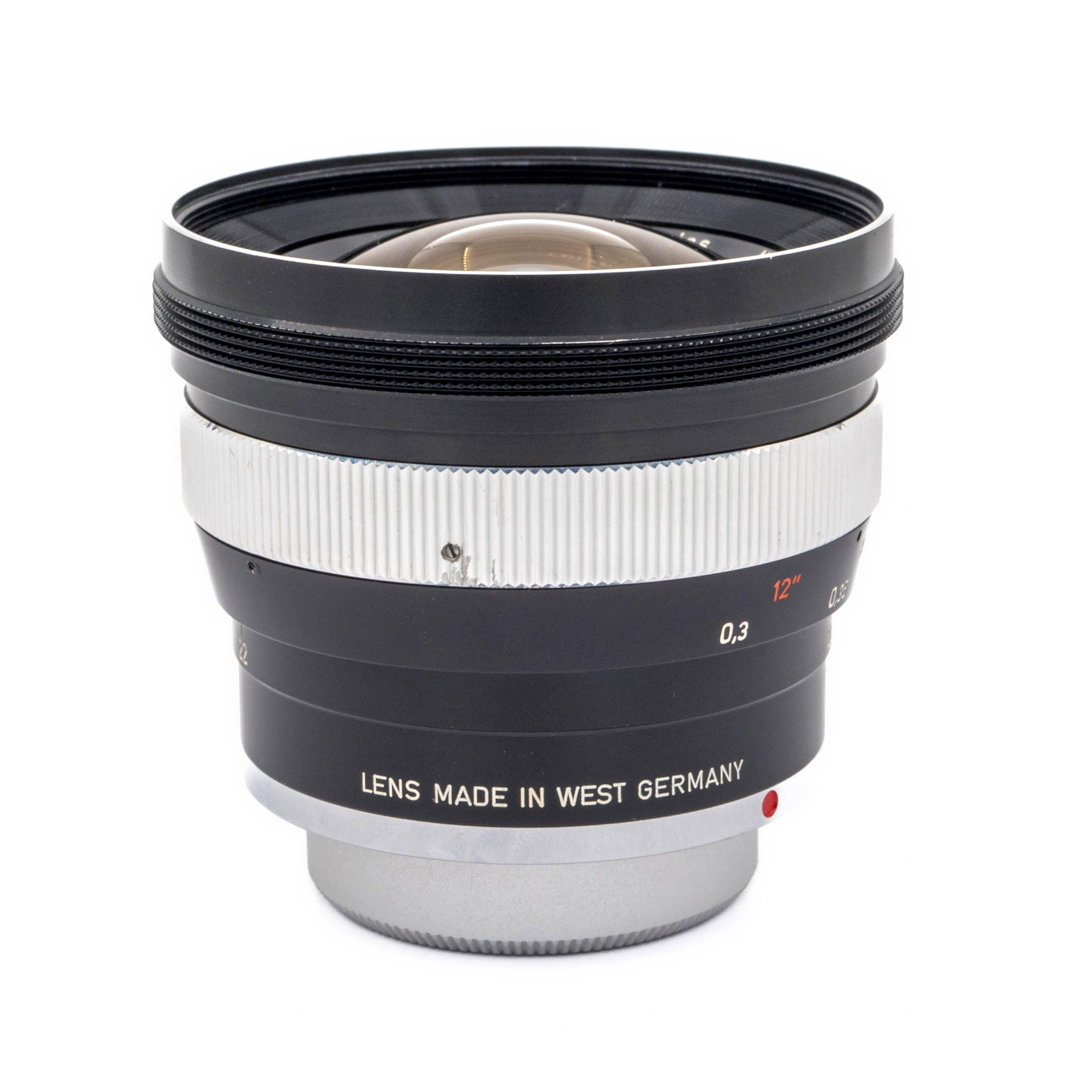 Contarex用 Carl Zeiss Distagon 18mm F4 Carl Zeiss Distagon 18mm F4 Contarex Mount con Tappi