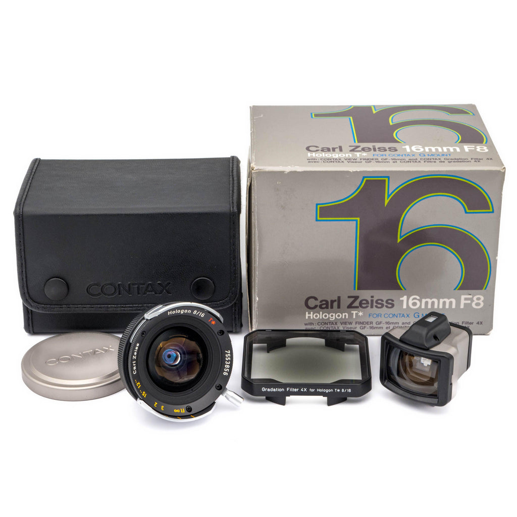 希少】Carl Zeiss Hologon T* 16mm F8 Gマウント 希少】Carl Zeiss