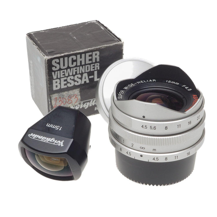 Cosina Voigtlander Super WIDE-HELIAR 15mm f/4.5 Aspherical per Leica V - M39 - Foto Ottica Cavour