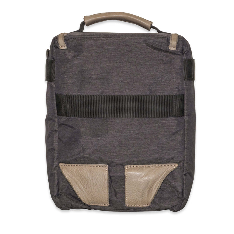 Foto Ottica Cavour x LCB Zaino cordura e pelle, grigio