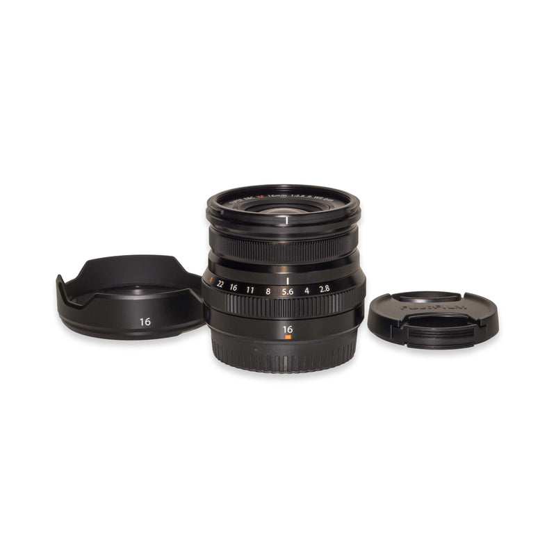 Fujifilm FUJINON XF 16mm f/2.8 R WR, Black