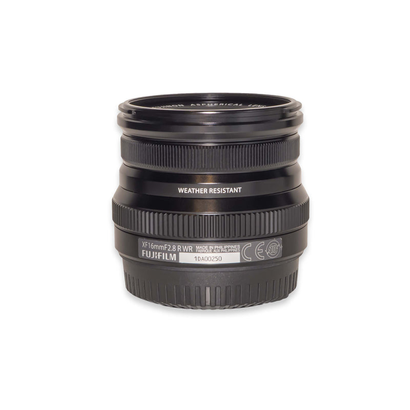 Fujifilm FUJINON XF 16mm f/2.8 R WR, Black