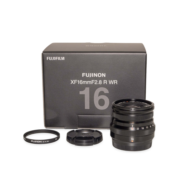 Fujifilm FUJINON XF 16mm f/2.8 R WR, Black