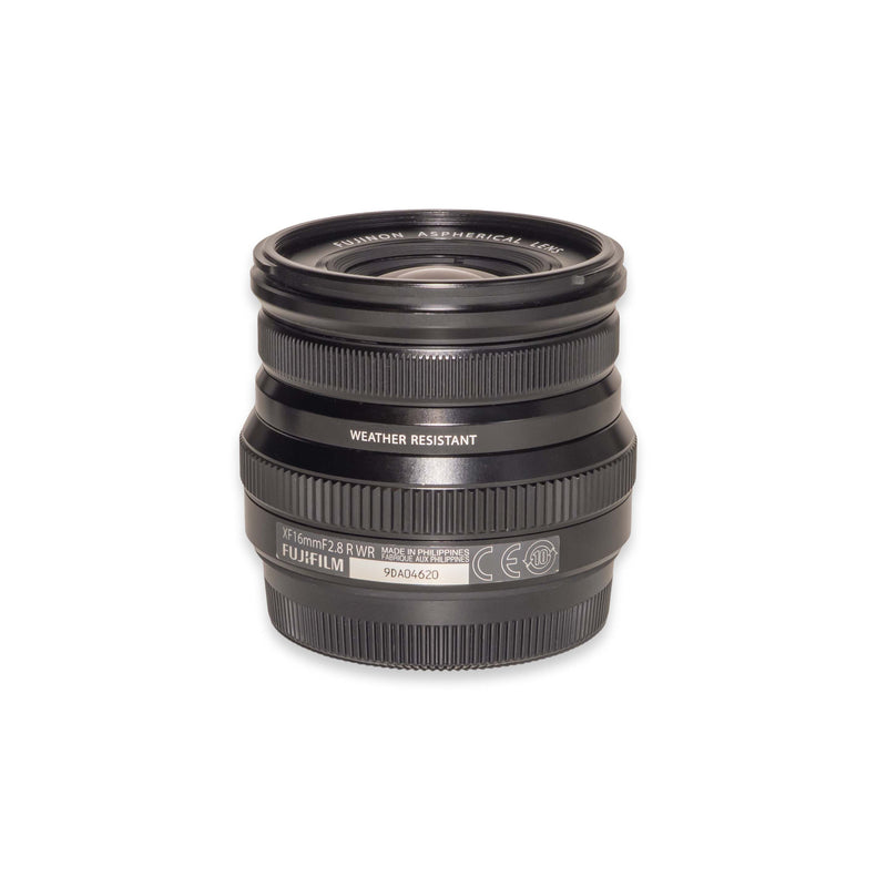 Fujifilm FUJINON XF 16mm f/2.8 R WR, Black