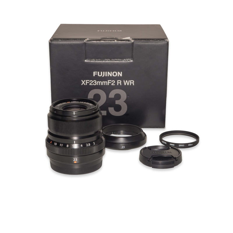 Fujifilm FUJINON XF 23mm f/2 R WR, Black
